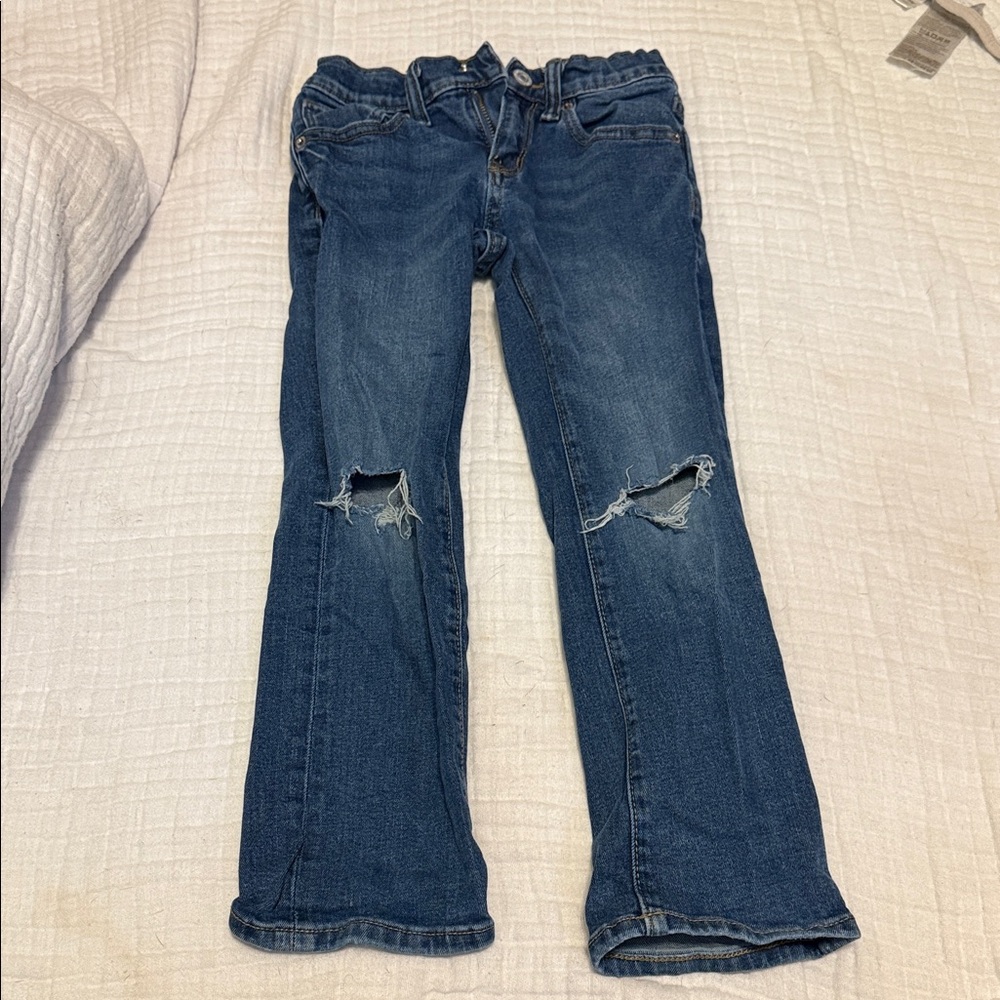 Old Navy Boys Straight Leg Jeans in Deep Blue